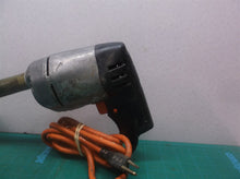 vintage drill with 10" shaft & sliding dust shield
