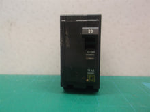 Square D 2 Pole 120/240v 20 amp Circuit Breaker Interrupter Rating 10000- L-4102