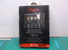 Rocketfish Composite Video Stereo Audio Cable 8ft, RF-G1211 DG2