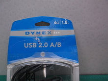 Dynex - 6' USB 2.0 A/B Printer Cable DG2