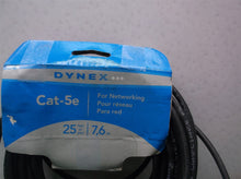 Dynex DX-C114196 - Network cable RJ-45 (M) 25ft CAT 5e snaggles NEW DG2