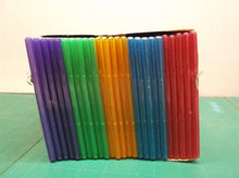 25 Dynex Slim Color DVD Cases Red Blue Purple Green Orange DX-DVD25B dg2