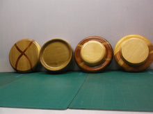 LOT OF 4 Wooden Plant Stand Flower Pot Holder Display