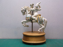 Willits Carousel Horse Clown Music Box Send in the Clowns music does not play