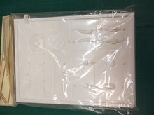 (5) Cellcake Molds Made in England includes birds buds lacework wings L teddies