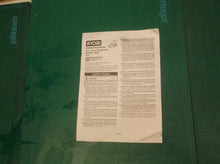 P189 Ryobi 1.5Ah Li-Ion Lithium 18V Battery manual only
