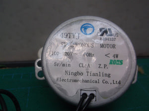 synchronous motor e494337 off a arctic air tower fan