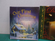 (3) Christmas books- Deck the Halls, Celebrating Christmas + Our First Christmas