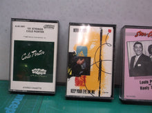 (7) cassette tapes Jazz genre Alpert 101 Strings Blues Wolf Benton Prima John