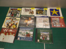 (11) Music CD Christmas lot Manilow 98 Degrees 20 Fav Norman Rockwell Greetings