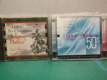 (6) Music CD Mathis Love Songs from 50s 60s 70s Christmas & Country Christmas