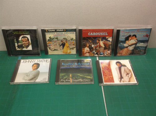 (7)Music CD Various Artists Best of Mathis Carousel Belafonte Foster Cincinati