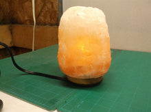 Natural Himalayan Crystal Rock Salt Lamp- 4 lbs