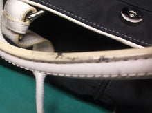 ALFANI Leather Purse Black/white