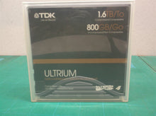 lot of 2 TDK Ultrium 4 LTO Tape 800gb / 1.6 tb