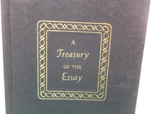 A Treasury of The Essay Hardcover Book edited by Homer C. Combs 1955 dg2