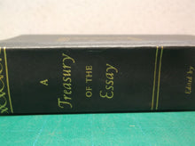 A Treasury of The Essay Hardcover Book edited by Homer C. Combs 1955 dg2