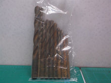 Lot of 10 various steel drill bits-