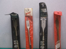 Lot of 5 Master Mechanic & Milwaukee- Power Wood bits-