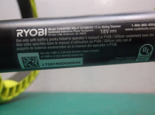 Ryobi P2008VNM Portable 13 In- 18 Volt Upper Handle Only** LT20153D020533 30X6X9