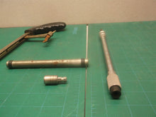 LOT of 3-1/4" DRIVE FLEXIBLE EXTENTION, HACKSAW AND PARTIAL TAPCOM DRIVER