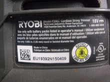 Ryobi P2003 String Trimmer- TOOL ONLY- EU19392N150409