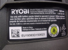 Ryobi P2003 String Trimmer- TOOL ONLY- EU19383D150623