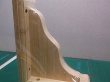 9" WOODEN SHELF BRACKET