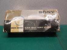 Sony DCC-2AW Car Battery Cord With Stabilizer In Box