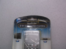 6-in-1 Remote Control For TV, VCR, CD Player And More!
