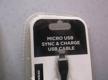 (3)USB CABLES-3FT MICRO USB SYNCH CABLE FAST CHARGE type a male to type a female