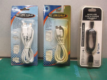 (3)USB CABLES-3FT MICRO USB SYNCH CABLE FAST CHARGE type a male to type a female