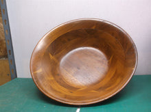 Lot of two wood bowls- 12" and 14" Made in Vietnam