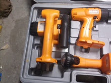 Chicago 18v 45803 Case drill circular & recip saw flashlight no charger/battery