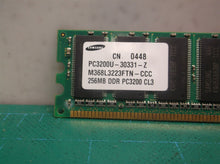 Samsung M368L322FTN-CCC 256MB 1Rx8 PC2 3200U Desktop PC Memory RAM