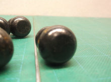 Lot of 22 black knobs for crafts or replacement