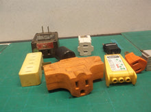 Lot of 9 electrical plugs-includes 1 Euro plug- all in working condition