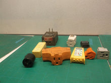 Lot of 9 electrical plugs-includes 1 Euro plug- all in working condition