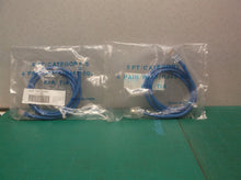 (2) 3 FT CAT5 Cable Ethernet Lan CAT5e RJ45 Network Patch Internet Router BLUE