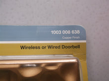 Hampton Bay Wireless or Wired Doorbell- cooper finish- 1003008638