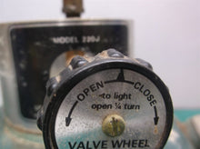 220H6151 Fount & valve assembly off a Coleman 220J 2 Mantle Gas Lantern