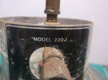 220H6151 Fount & valve assembly off a Coleman 220J 2 Mantle Gas Lantern