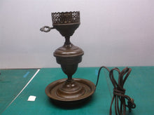 Vintage Brass Lamplight- brass and patina