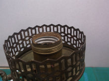 Vintage Brass Lamplight- brass and patina