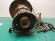 Vintage Brass Lamplight- brass and patina
