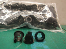 (100) 5mm Black Plastic LED Holders For Boards/Housings/Control Panels