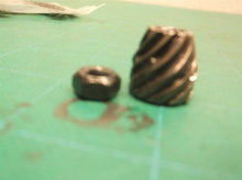 N375339 Part- Pinion from a DeWALT DWE402 4-1/2" Small Angle Grinder