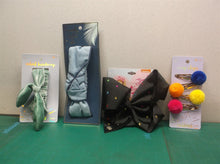 Lot of 4 Hair Accessory Bows & Clips- JOJO Bow and Scunci