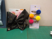 Lot of 4 Hair Accessory Bows & Clips- JOJO Bow and Scunci