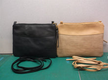 Lot of 2 Toiletry bags- 1 Brown, 1 Black- with straps